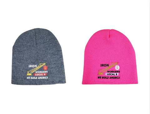 Iron Workers Local 8 Beanie
